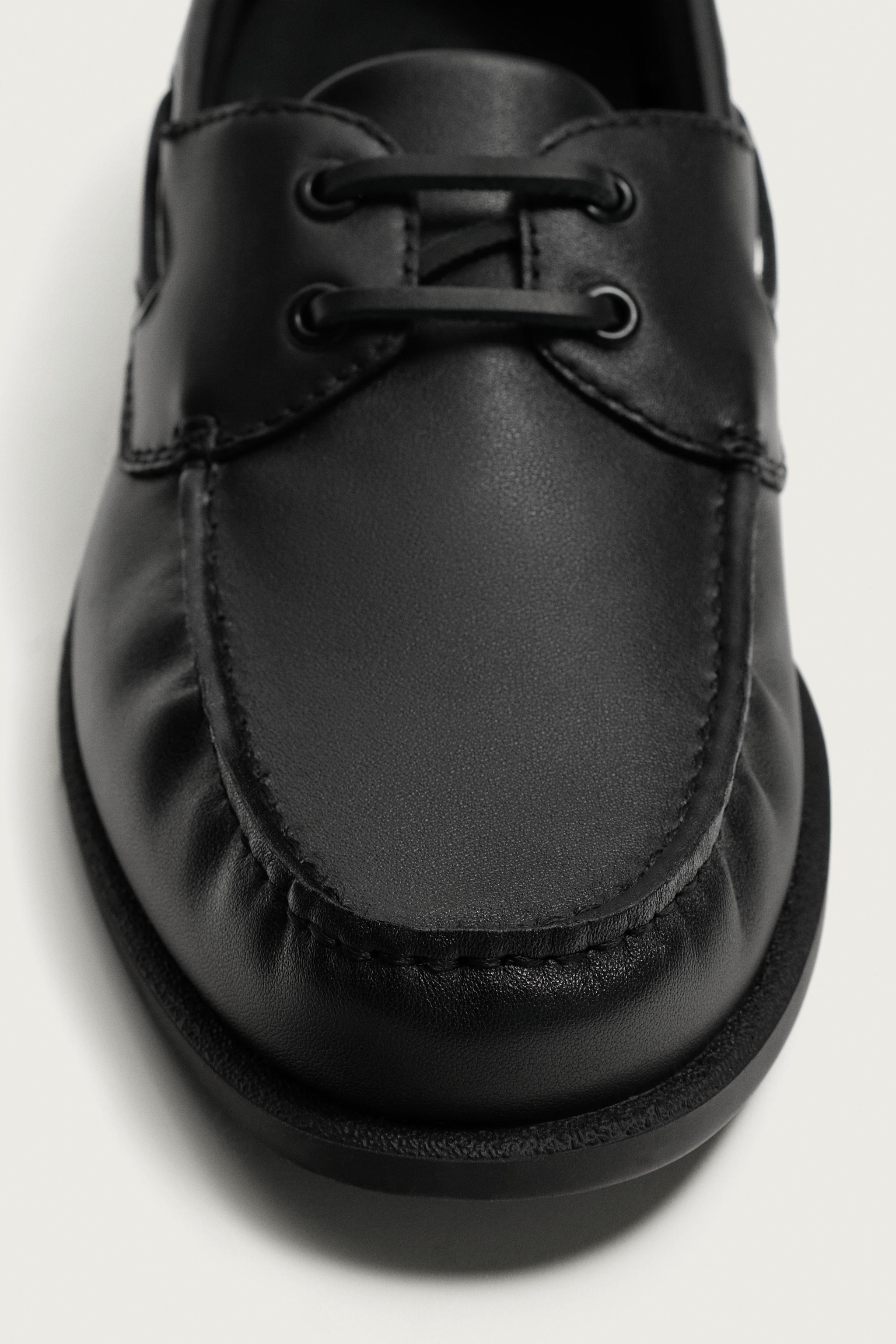 CHAUSSURES BATEAU EN CUIR